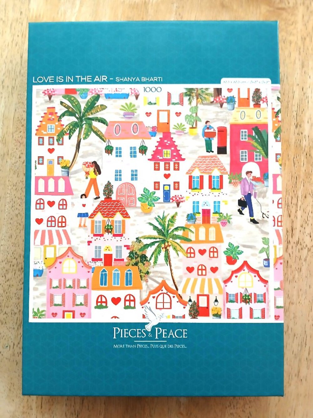 Pieces & Peace "Love Is In The Air" Jigsaw Puzzle, 1000 Pieces
